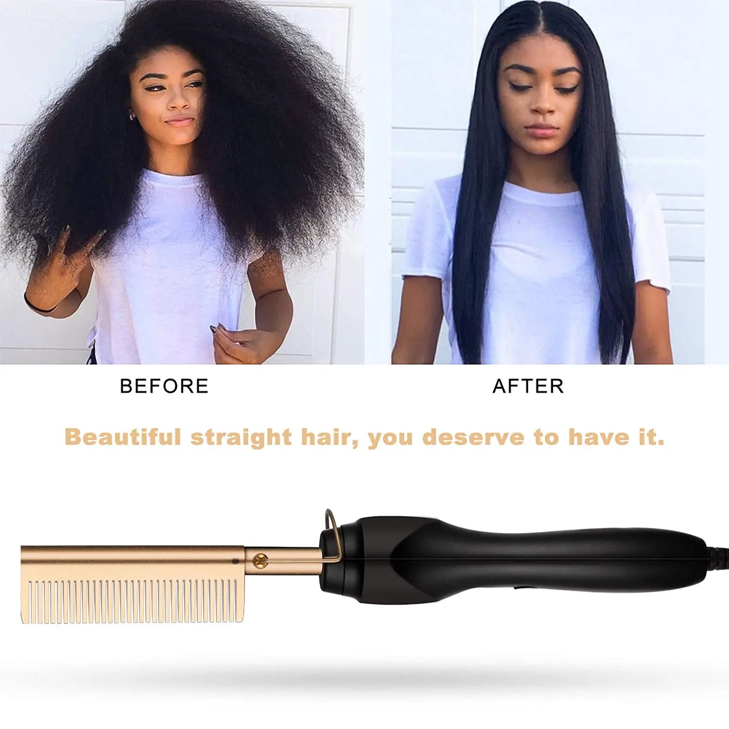 2 in 1 Hair Straightener