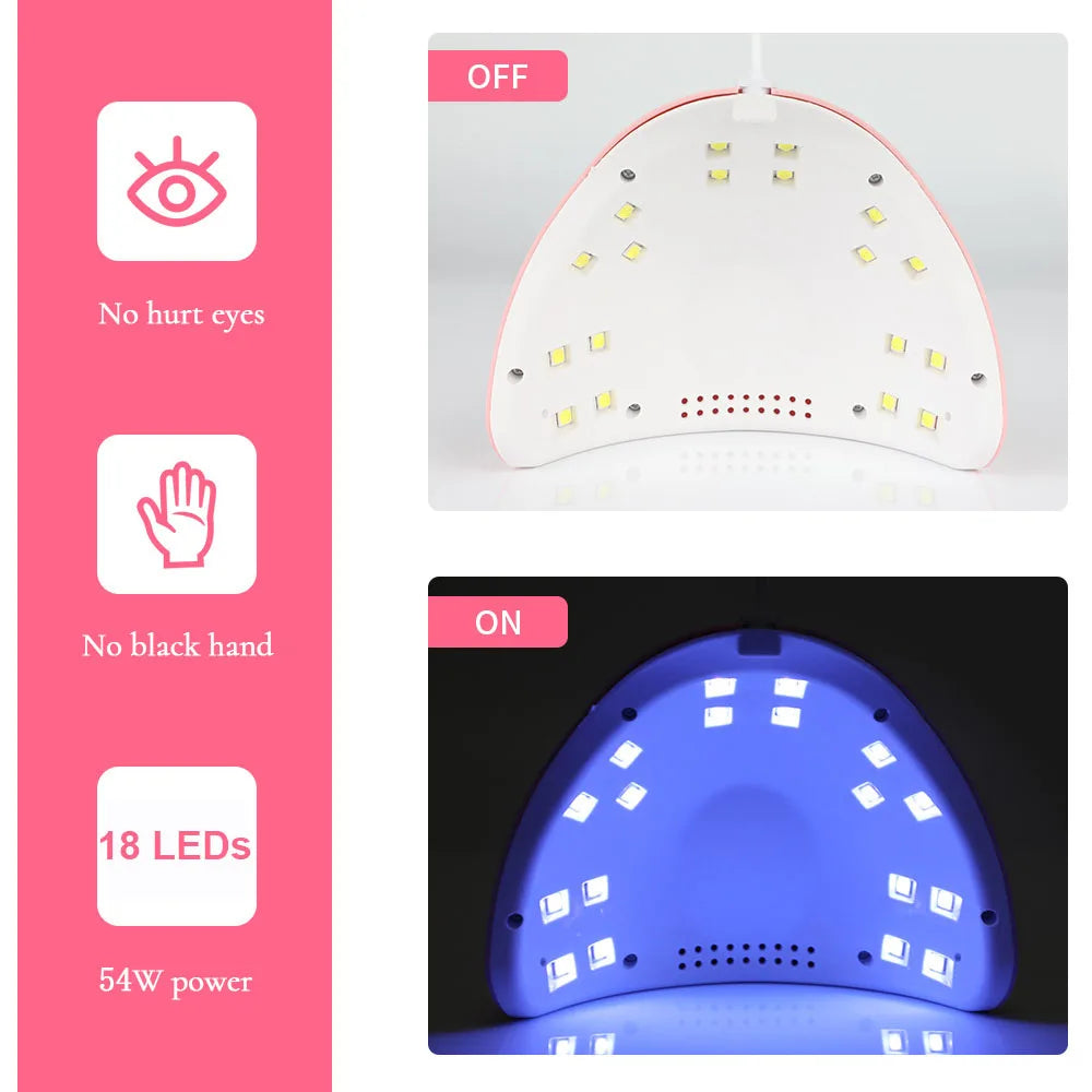 Drying Lamp Manicure