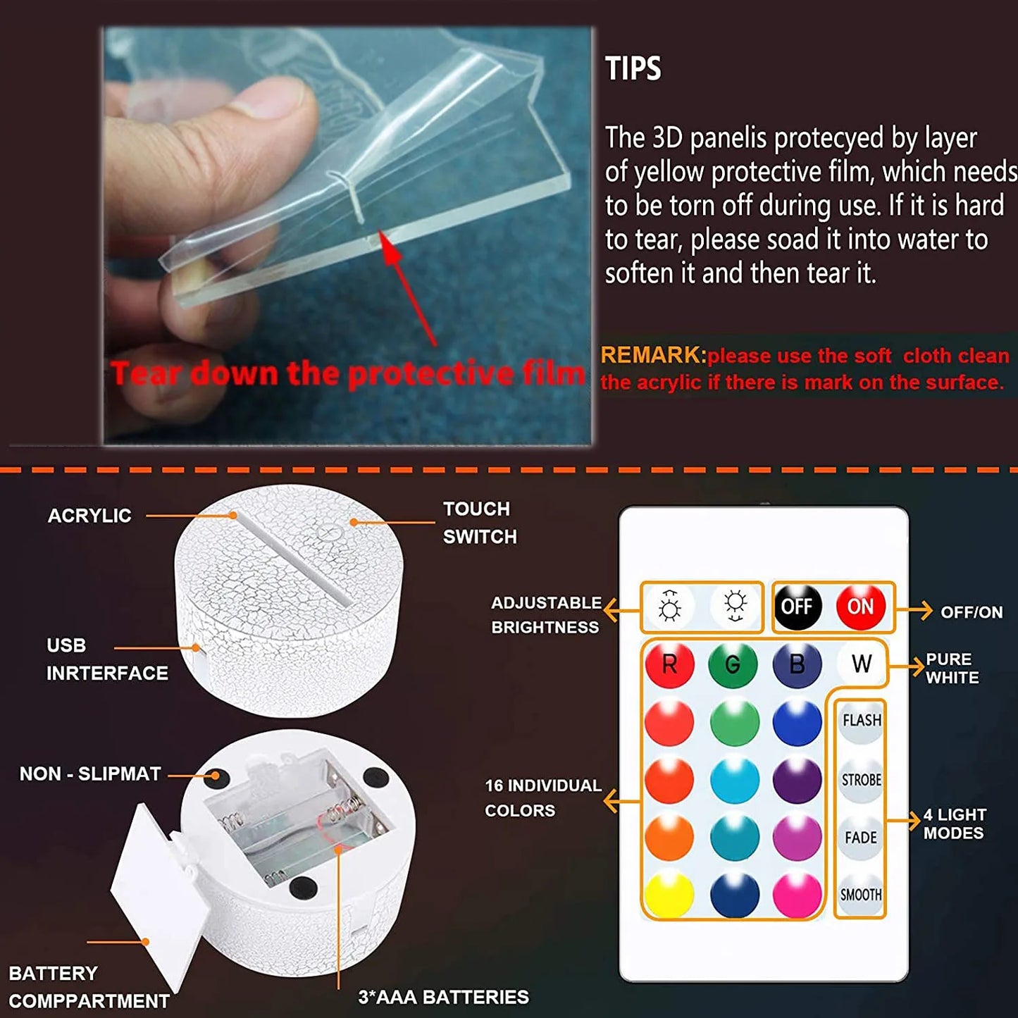 LED Gaming Lamp