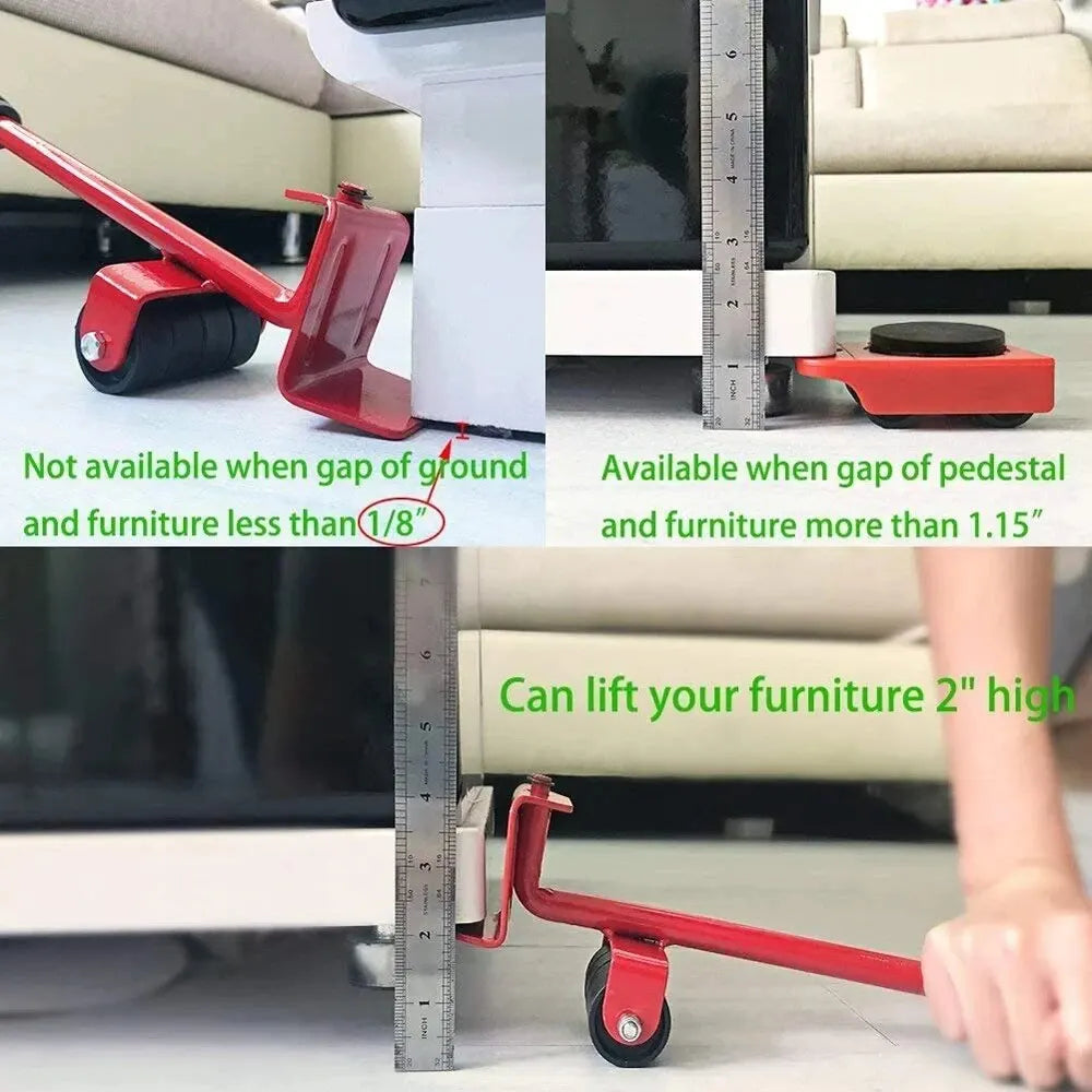 Furniture Moving Roller Set