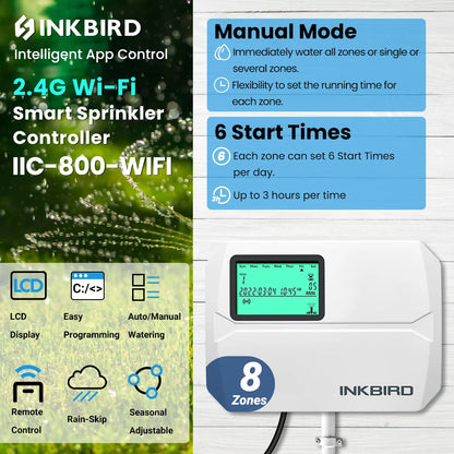 Smart WIFI Sprinkler Controller