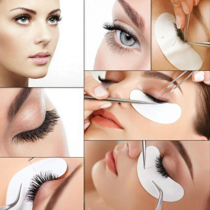 Eye patches eyelash extension