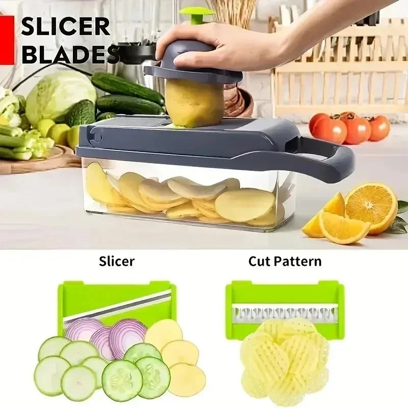 Vegetable Chopper & Slicer