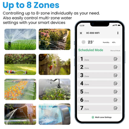 Smart WIFI Sprinkler Controller
