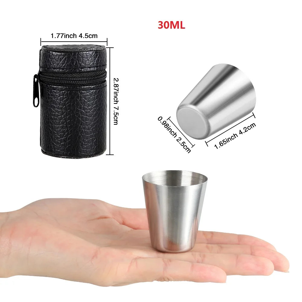 Travel Stainless Steel Cups