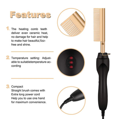 2 in 1 Hair Straightener