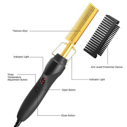 2 in 1 Hair Straightener