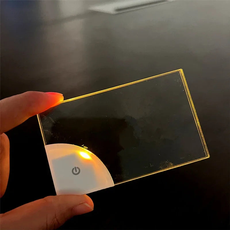 Glowing Business Card Light