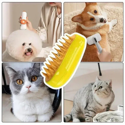 Cat & dog Steam Brush