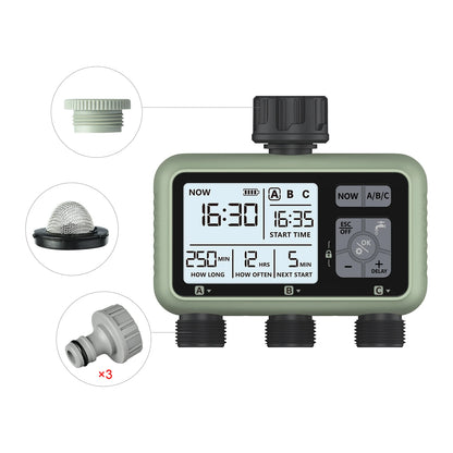 3-Zone Water Timer